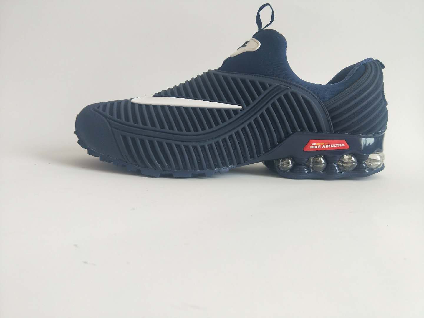 Nike Air Max 2019.5 Mesh Drop Plastic Deep Blue White Shoes - Click Image to Close